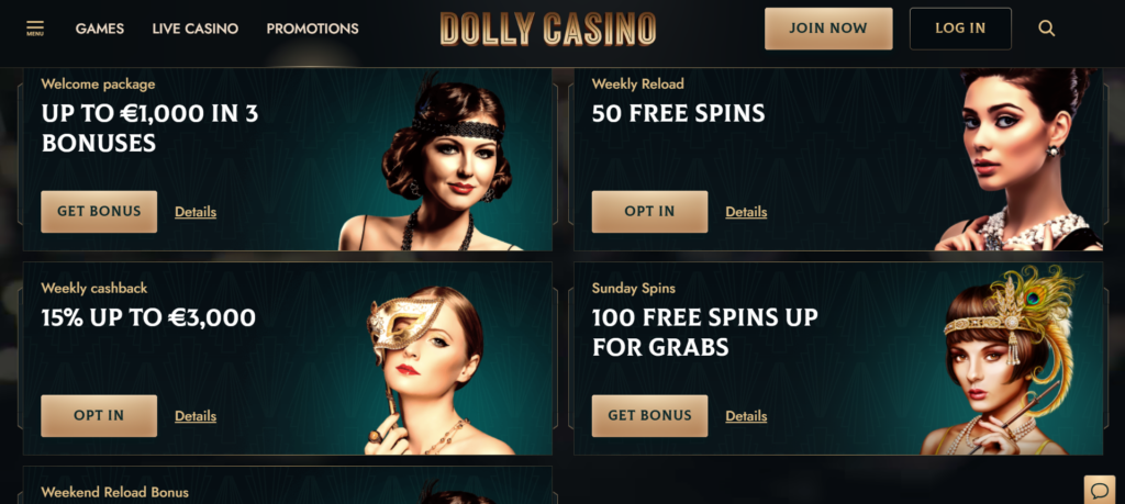 Dollycasino Bonos