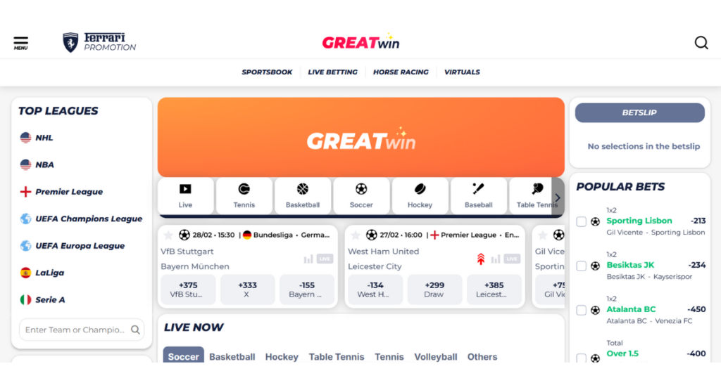 Greatwin Sportbooks