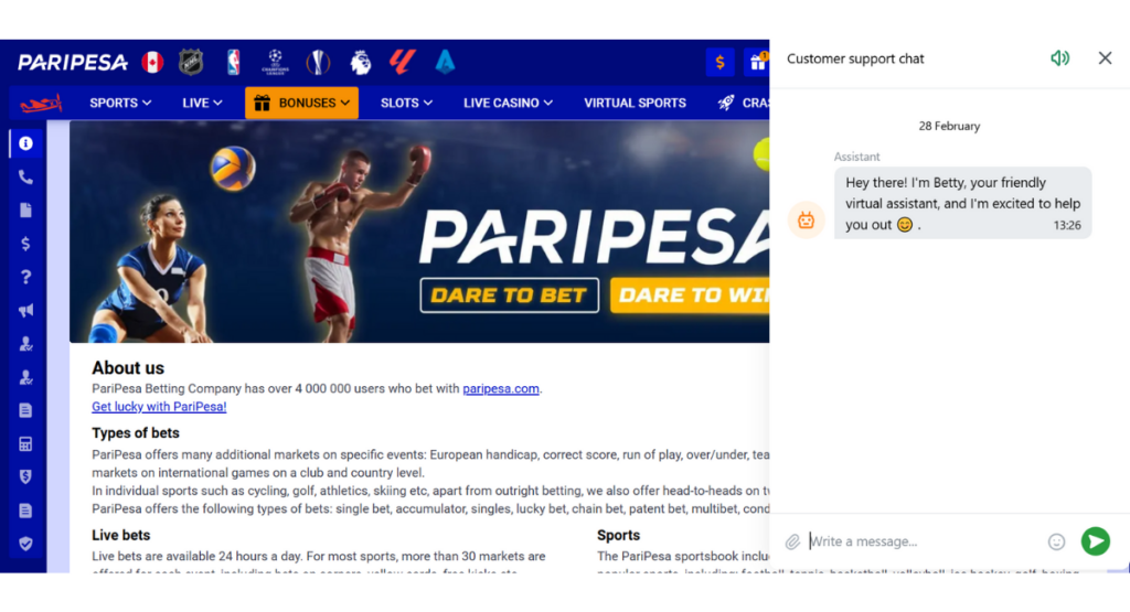 Paripesa Faq