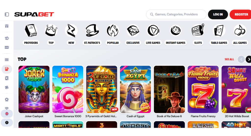 Supabet Games Casino