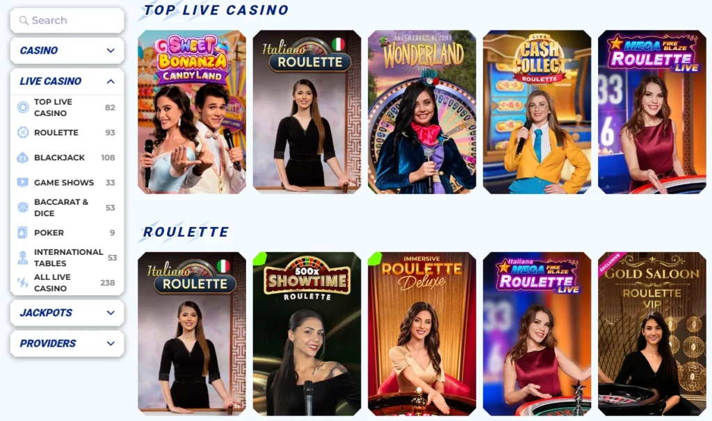 Live Casino Sportaza