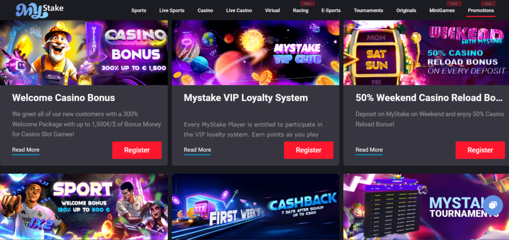 Mystake Bonus