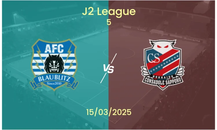 Prediction En Ie Blaublitz Akita Vs Consadole Sapporo 2025 03 11 091929