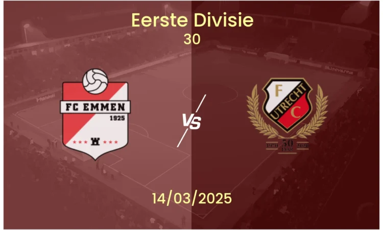 Prediction En Ie Emmen Vs Jong Utrecht 2025 03 11 091326