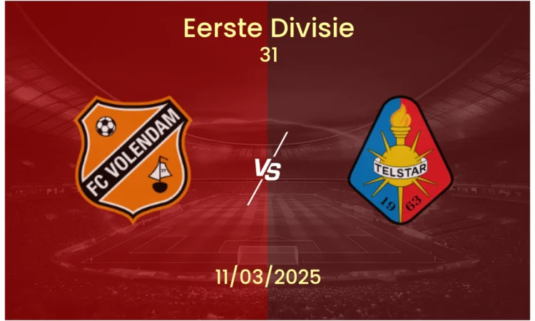 Prediction En Ie Fc Volendam Vs Telstar 2025 03 05 101223