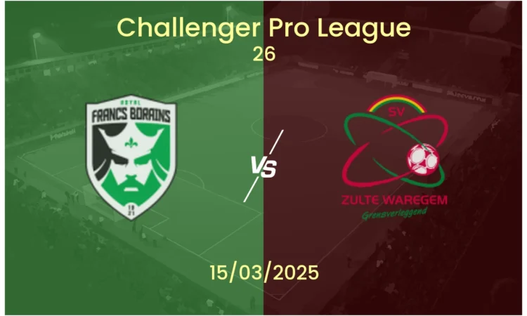 Prediction En Ie Francs Borains Vs Zulte Waregem 2025 03 11 091435