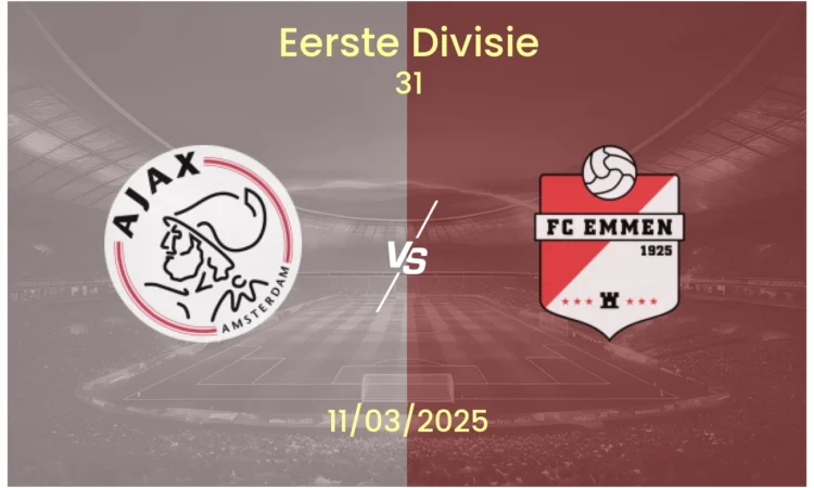 Prediction En Ie Jong Ajax Vs Emmen 2025 03 05 101253