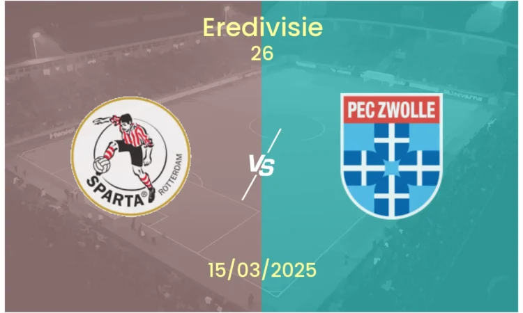 Prediction En Ie Sparta Rotterdam Vs Pec Zwolle 2025 03 11 091953