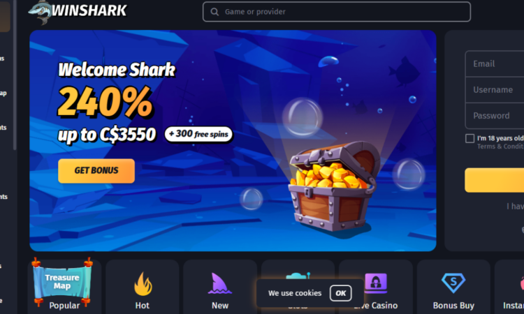 Winshark Home