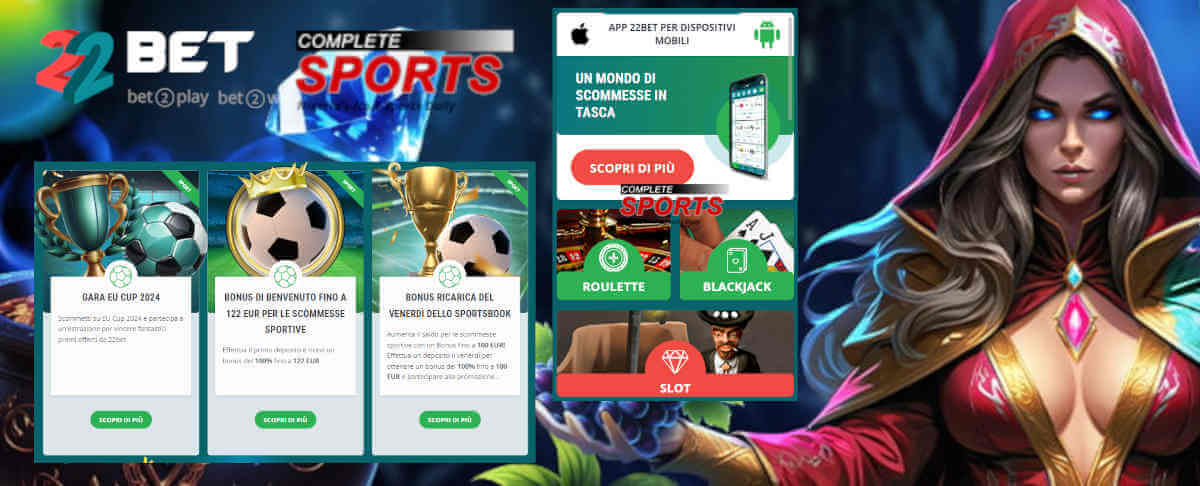 migliori crypto casino — 22bet 