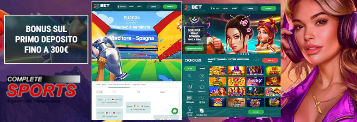 22bet sito di scommesse sportive Solana