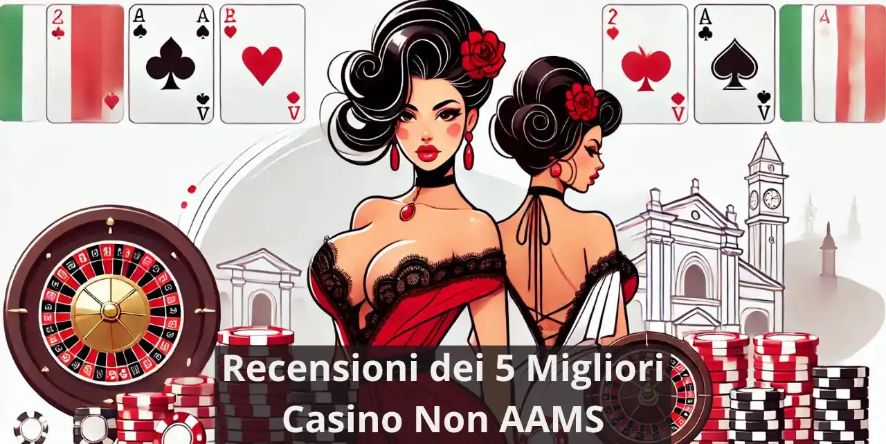 Recensioni dei 5 Migliori Casino Non AAMS e giocabili dall’Italia del 2025