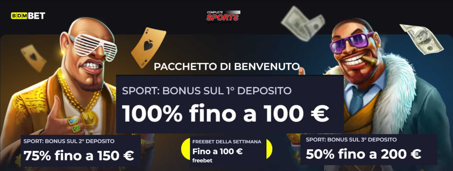 BDMBet è il migliore sito di scommesse senza autoesclusione ADM