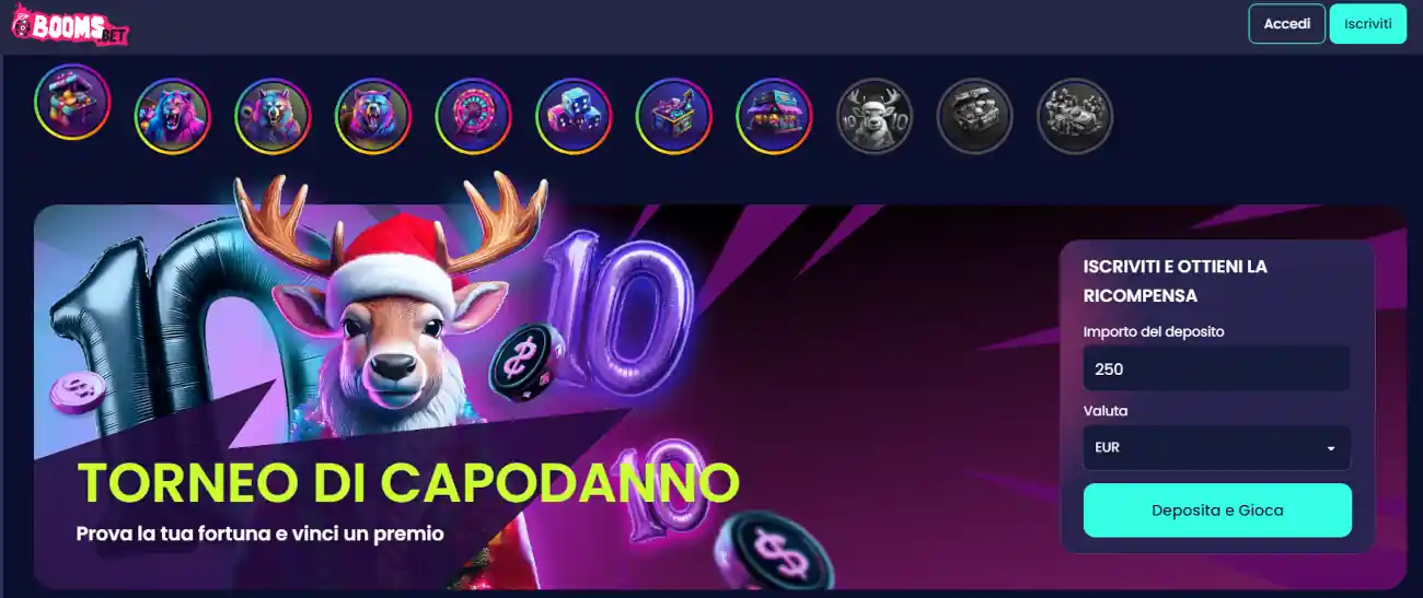 nuovi casinò online - BoomsBet