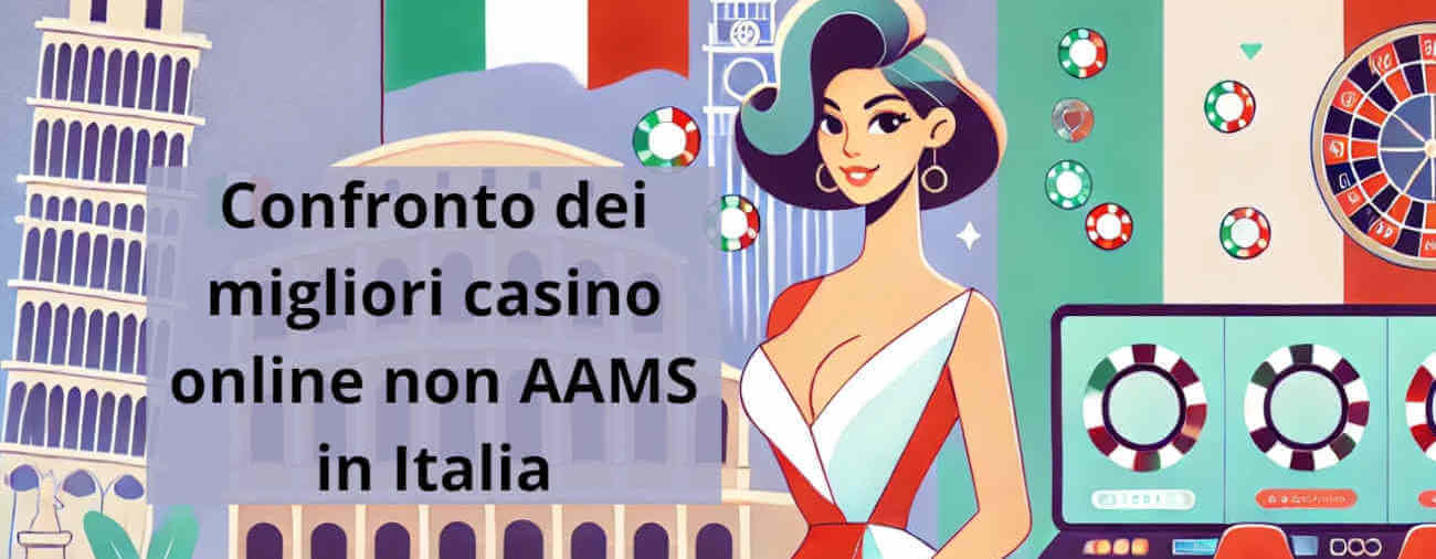 Confronto dei migliori casino online non AAMS in Italia