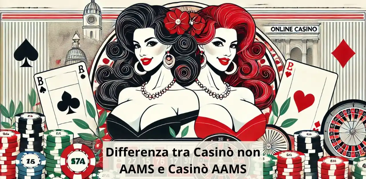 Differenza tra Casinò non AAMS e Casinò AAMS