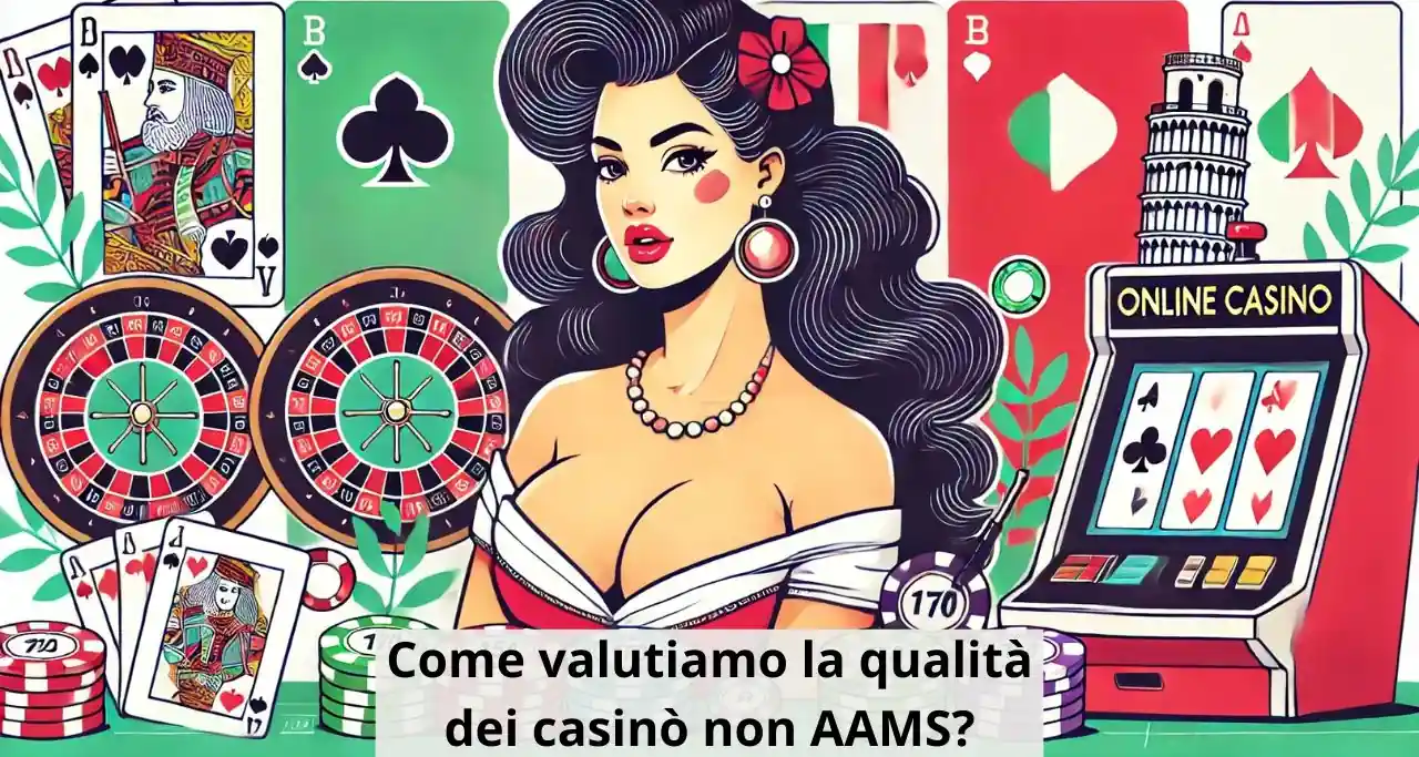 Come valutiamo la qualità dei casinò non AAMS?