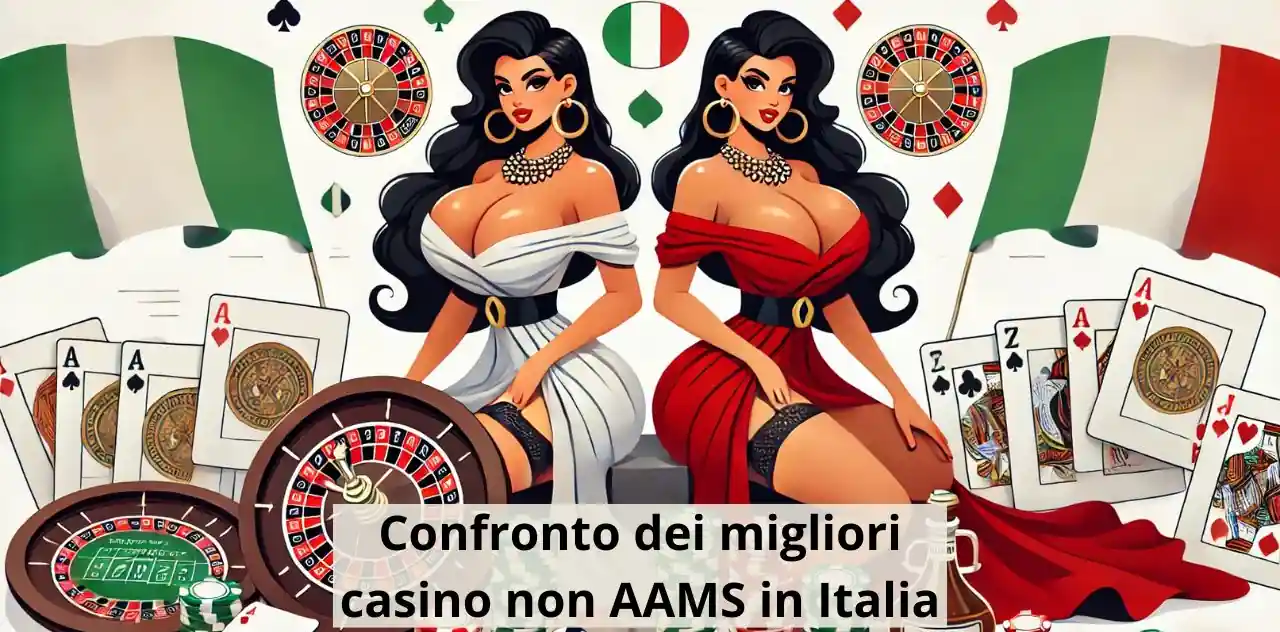 Confronto dei migliori casino non AAMS in Italia