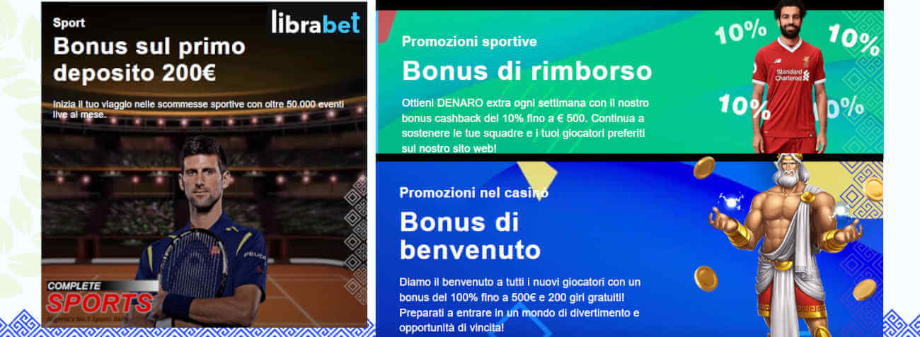 Librabet - Il miglior sito scommesse non AAMS in Italia