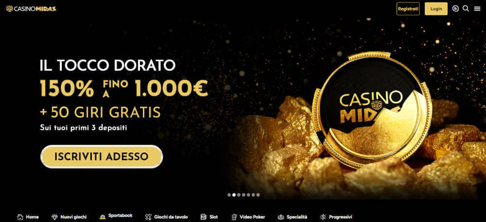 siti di bingo online non AAMS — Casino Midas