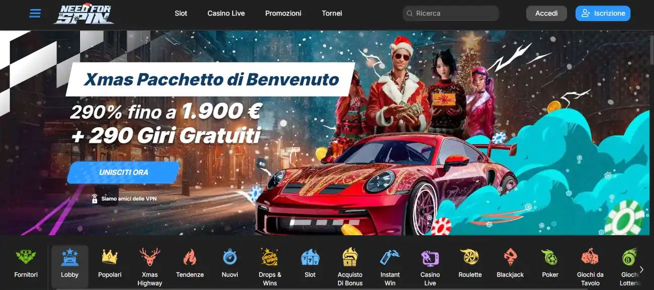 Need For Spin casino online con algoritmo unbiased