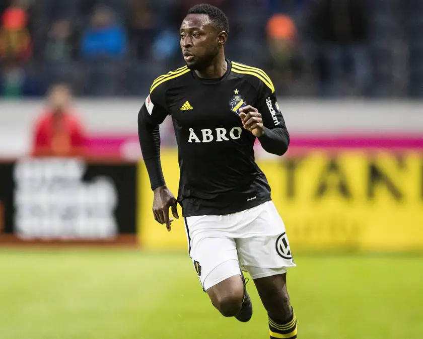 Obasi Injured, Doubtful For Aik Solna League Clash - Complete Sports