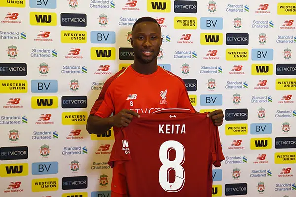 Liverpool Unveil Guinea Star Keita, Hand Him No.8 Jersey - Complete Sports