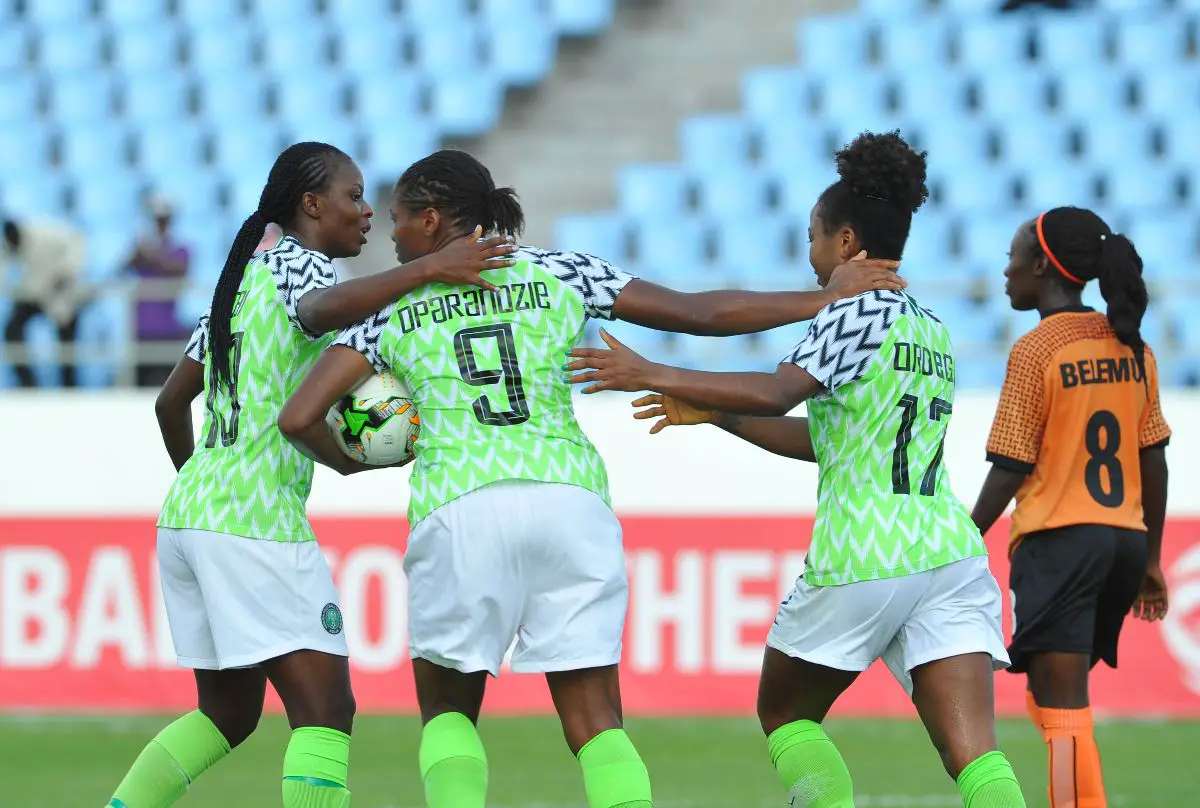 Nff Pays Super Falcons Bonuses Allowances Urges Awcon 2018 Trophy Success 3164