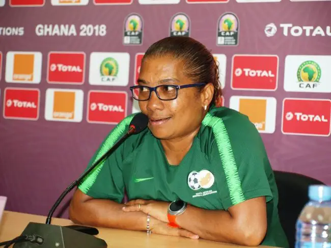 AWCON 2018 Final: South Africa Coach Ellis Eager To Beat Nigeria Again