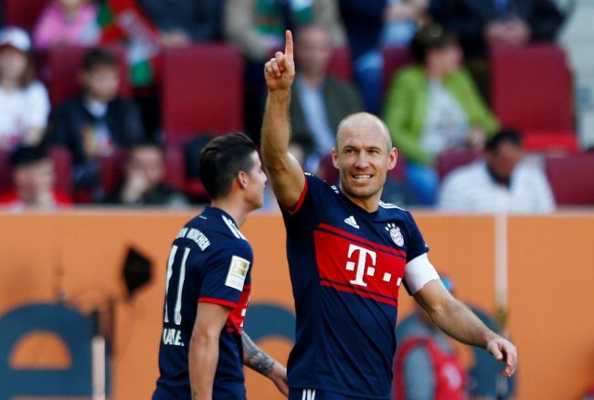 Bayern handed robben setback