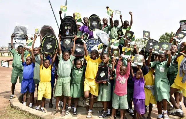 Oshoala Boosts 50 Schools With Sports, Educational Materials