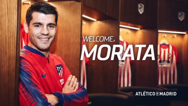 Morata Joins Atletico Madrid On 18-Month Loan Deal