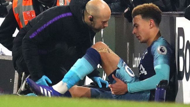 Another Injury Blow To Spurs As Alli Is Ruled Out Until March