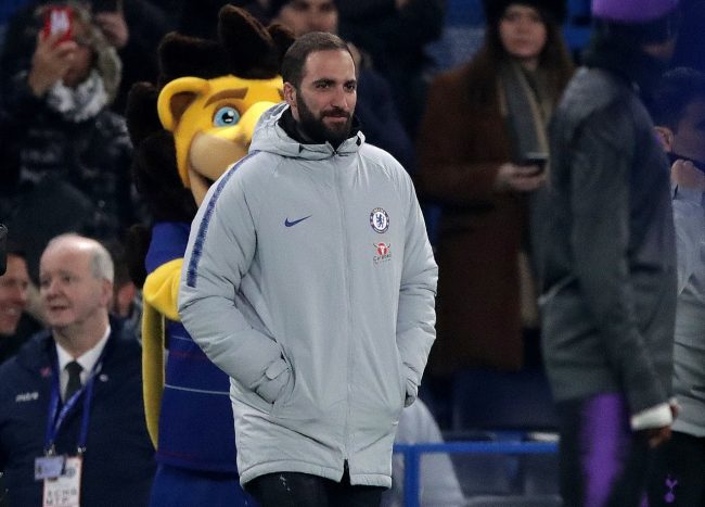 Higuain poised for Chelsea bow