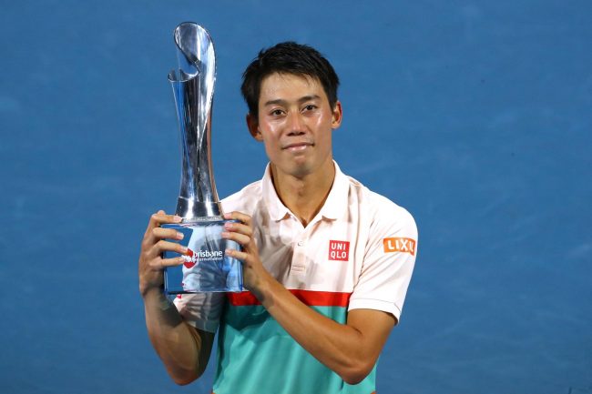 Nishikori ends title drought in Brisbane