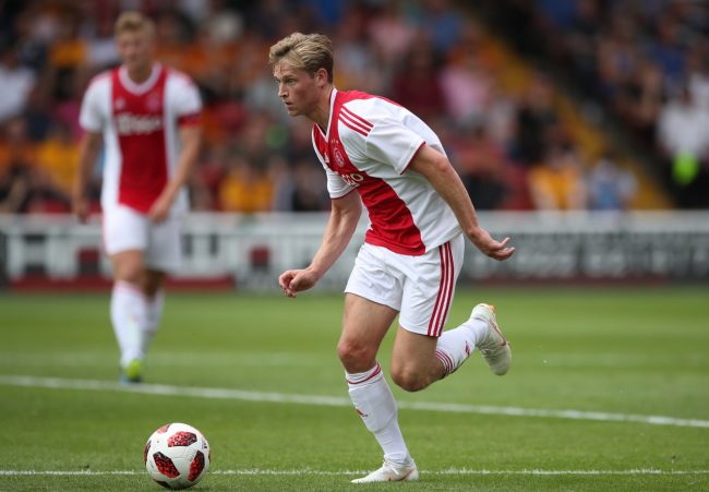 Valverde hails De Jong signing