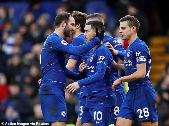 Hazard: Win Over Huddersfield Will Boost Chelsea's Confidence For Man City Clash