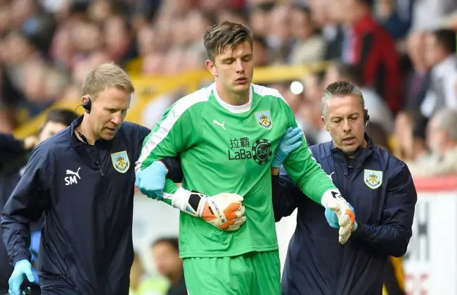 Clarets keeper linked with Gunners switch