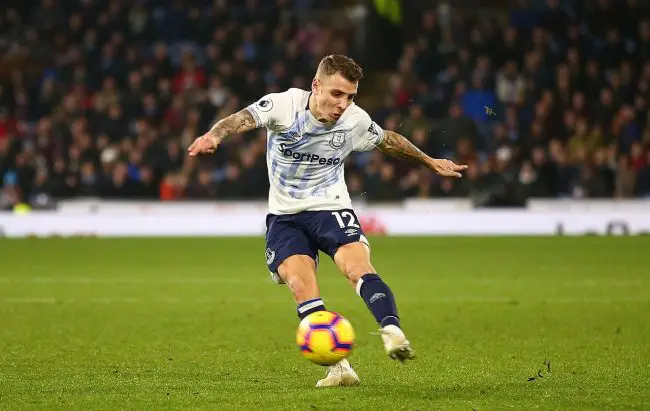 Digne says Everton are "working hard"