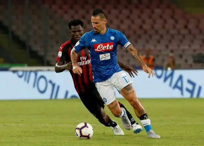 Hamsik undergoing medical in Madrid