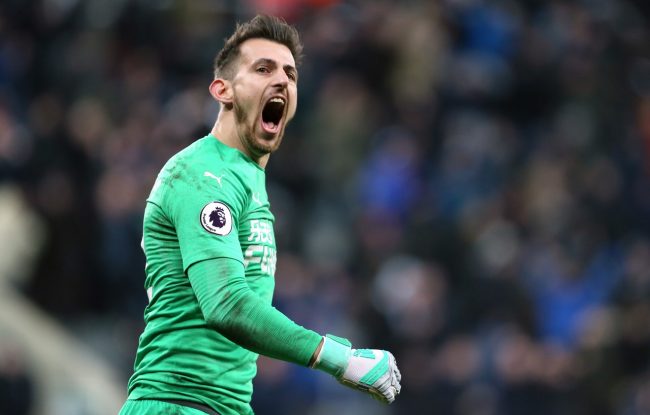 Hayden shows Dubravka support