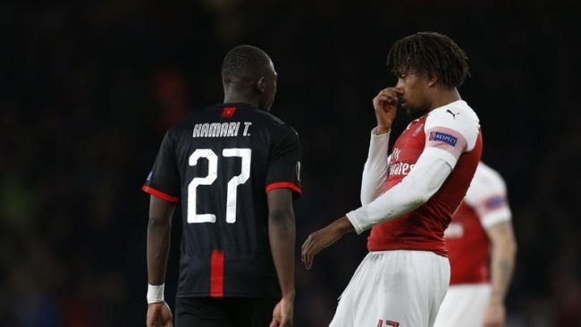 EXCLUSIVE: Iwobi Explains Reason For ‘bad breath’ Gesture On Traore