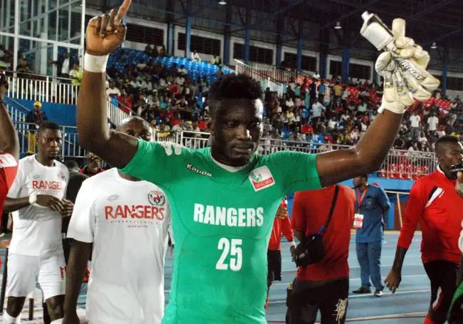 Rangers Goalie Bonsu Makes CAFCC Group Stage Best Eleven