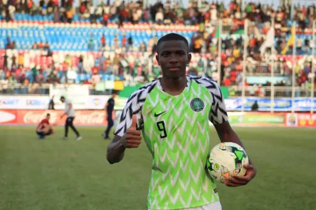 Osimhen Targets Inclusion In Super Eagles' AFCON 2019 Squad