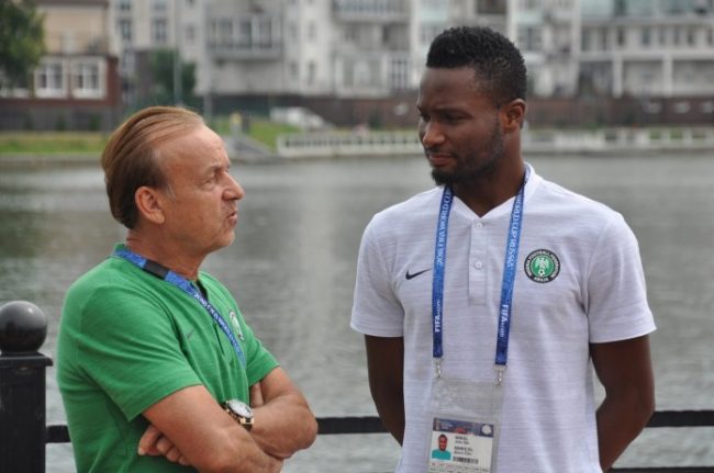 Top NFF Official Opposed To Mikel Returning To Eagles --Committee Member