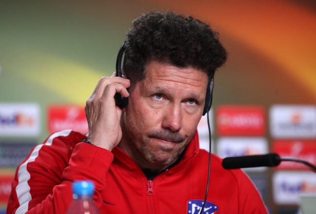 Simeone focused on Atleti