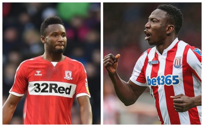 Championship:Mikel, Etebo Clash As Boro Welcome Stoke