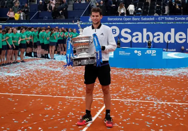 Barcelona Open joy for Thiem