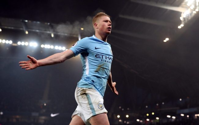 De Bruyne to hand Guardiola a boost