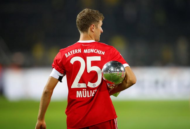 Muller has double in sights